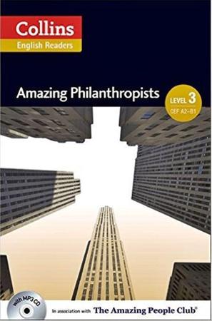 Imagem de Amazing Philanthropists - Collins English Readers - Level 3 - Book With MP3 CD -  