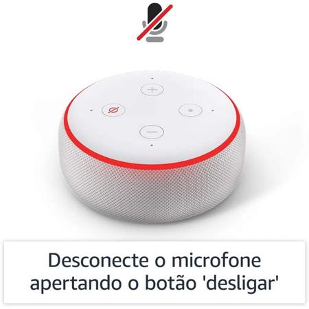 Echo Dot 3ª Geração Smart Speaker com Alexa - Preto - Smart Speaker  / Caixa de Som - Magazine Luiza