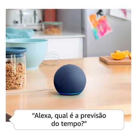 Echo Pop, Smart Speaker, com Alexa, Branco - Ibyte