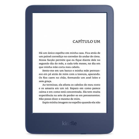 Imagem de Amazon Kindle 11ª Geração com Iluminação Embutida, Wi-Fi, 16GB, Azul - B09SWV1FSS