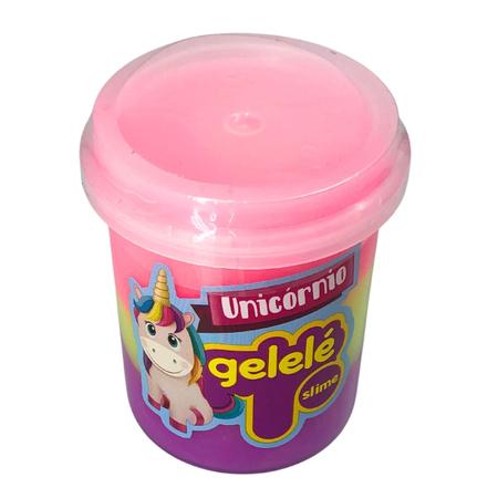 Imagem de Amoeba Slime Massinha Gelele Unicornio Infantil Original