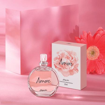 Amore Desodorante Colônia Feminina Jequiti, 25 ml - Perfume
