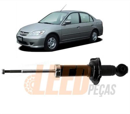 Imagem de Amortecedor tras.esq./dir. honda civic 01/05 - power gas gb29976gm