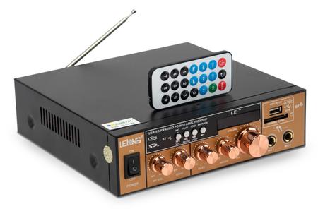 Imagem de Amplificador Áudio Digital Estéreo 200w Bluetooth Rádio Fm