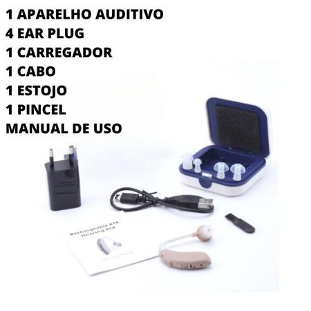 Amplificador Auditivo Recarregável Audygo - AudiçãoDirecta