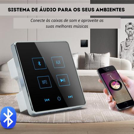 Imagem de Amplificador De Parede Bluetooth 40W P Home e Som Ambiente