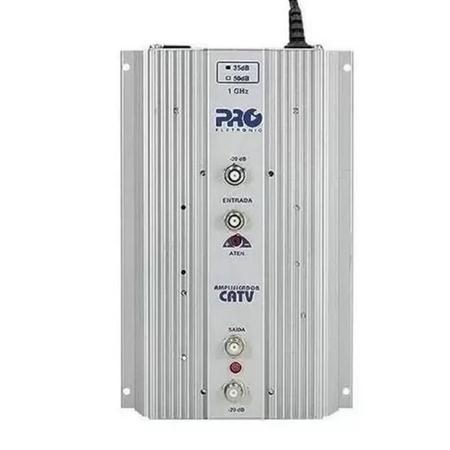 Imagem de Amplificador de potencia proeletronic pqap-7500 50db 750mhz