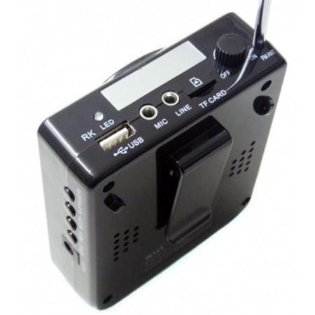 Imagem de Amplificador De Voz Com Microfone Para Professores Palestras K150 Preto
