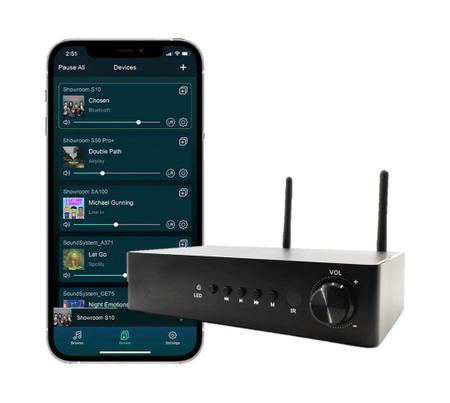 Imagem de Amplificador WA60 Som Ambiente Wi-fi Bluetooth Stereo