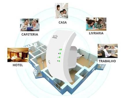 Amplifique sua experiencia online com o Repetidor de Sinal Wireless N de alta performance JP Baba Eletronica Magazine Luiza