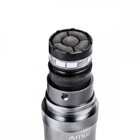Imagem de AMW BM400 v2 Microfone Sem Fio de Mão e Auricular Digital UHF + Estojo