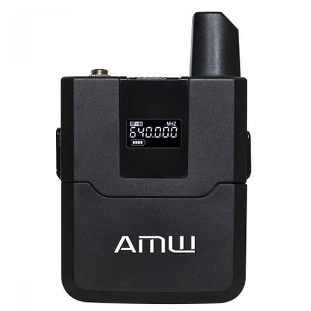 Imagem de AMW BU400 v2 Microfone sem fio Duplo Auricular Digital UHF Rack + Estojo