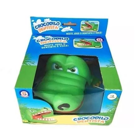 Brinquedo Crocodilo Dentista Polibrinq Ref.AN0025 - Luxgolden