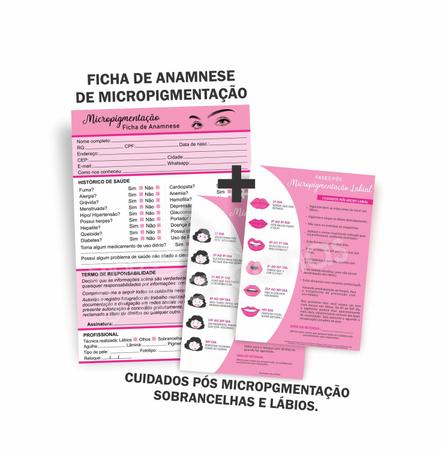 Anamnese Micro + Cuidados Lábios e Sobrancelhas + Completa - SDS - Cuidados  com o Corpo - Magazine Luiza