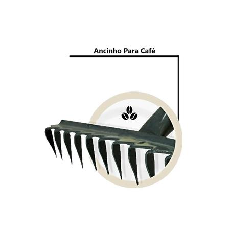 Ancinho 12 Dentes Aço Carbono Cabo Madeira Pra Limpeza 125cm - Minasul Imagem de Ancinho 12 Dentes Aço Carbono Cabo Madeira Pra Limpeza 125cm