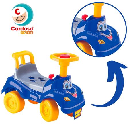 Motoca Infantil Bebe Carrinho Totokinha Plus Azul Cardoso no Shoptime