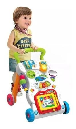Imagem de Andador Centro de Atividades Musical Didático 8 Brinquedos Colorido - Baby Style