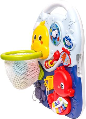 Imagem de Andador Educativo Bebê 3 Em 1 Mesinha Brinquedo Musical Buba