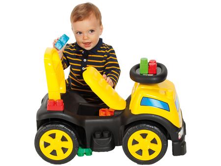 Imagem de Andador Infantil Baby Land Blocks Truck Ride on Menino Cardoso Toys