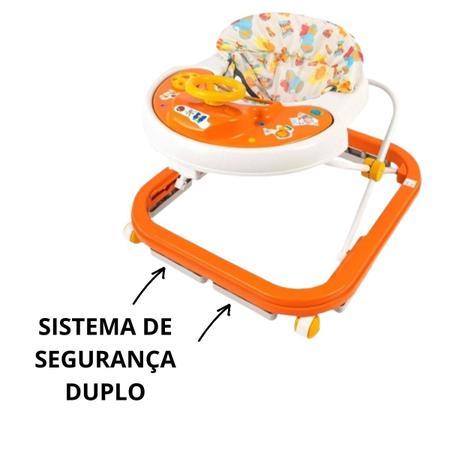 Imagem de Andador Infantil Musical P/ Bebê Bichinhos Styll Baby Cores