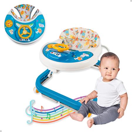 Imagem de Andador Infantil Musical P/ Bebê Bichinhos Styll Baby Cores