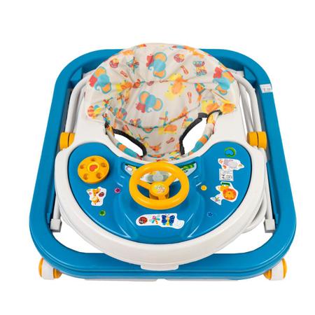 Imagem de Andador Sonoro Soft Way Até 12kgs Styllbaby Azul Menino