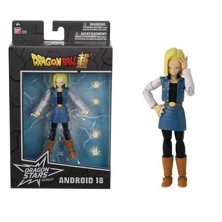 Android 18 Dragon Ball Stars Series Bandai - Barão 85408-36191, Magalu  Empresas