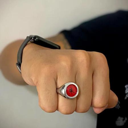 GRÁTIS NARUTO COSPLAY Uchiha Itachi Akatsuki Membro do Anel (anel