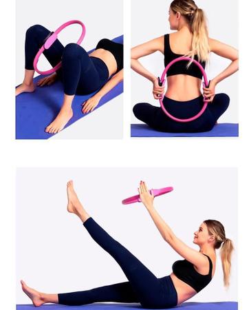 Anel De Pilates Arco Yoga Exercícios Fitness Ring Mb Fit - Anel de Pilates  - Magazine Luiza