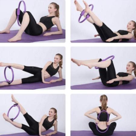 Imagem de Anel de pilates fisioterapia arco yoga fortalecedor fitness