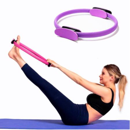 Anel de pilates fisioterapia arco yoga fortalecedor fitness - MBBIMPORTS Imagem de Anel de pilates fisioterapia arco yoga fortalecedor fitness