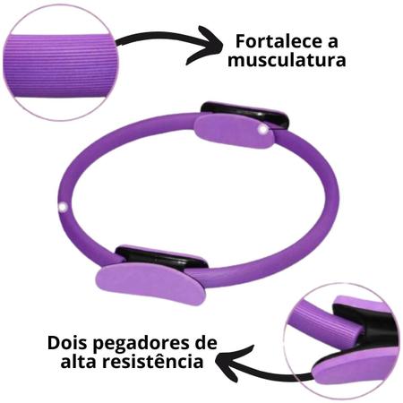 Anel de pilates fisioterapia arco yoga fortalecedor fitness - MBBIMPORTS Imagem de Anel de pilates fisioterapia arco yoga fortalecedor fitness