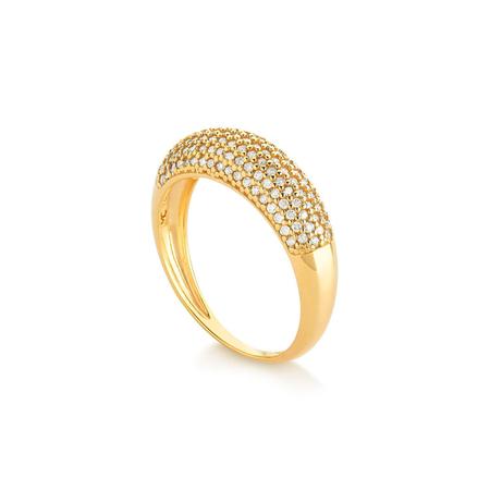 Imagem de Anel em Ouro Amarelo 18K com Diamante Monte Carlo