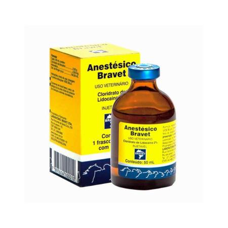 Anestésico Bravet Uso Veterinário 50 ml Imagem de Anestésico Bravet Uso Veterinário 50 ml