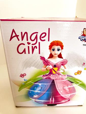 Angel girl dancing store doll