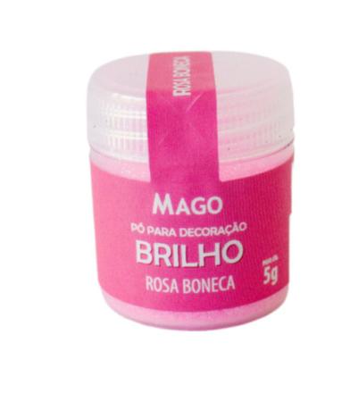 Imagem de Anilina Em Pó Para Decoração Rosa Boneca 5 Gramas Mago