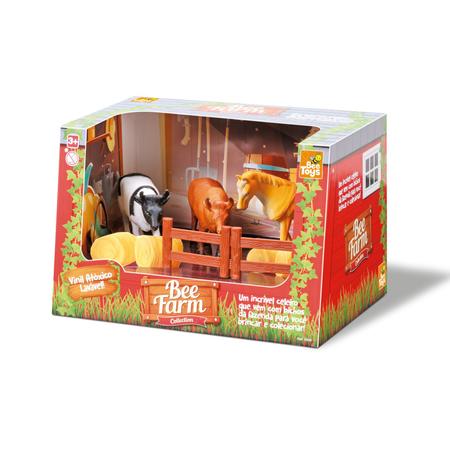 Animais De Fazenda Em Vinil Vaca Touro Cavalo 564 - Bee Toys Imagem de Animais De Fazenda Em Vinil Vaca Touro Cavalo 564 - Bee Toys