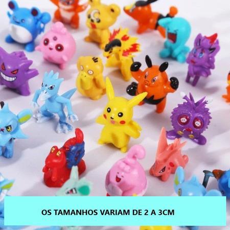 Animes Pokémon Kit 144pçs Coleção de Brinquedos 2-3cm;TAKARA TOMY;Fantoche;