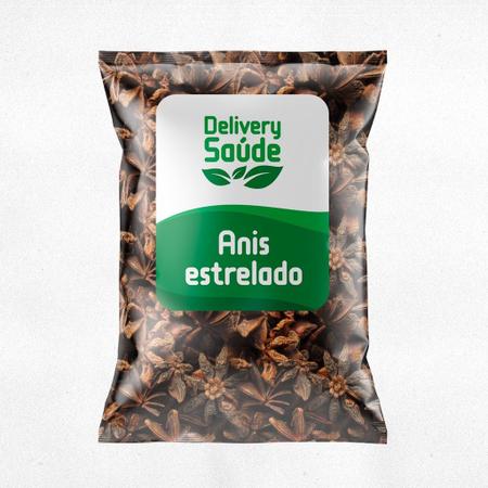 Anis estrelado 250g - DeliverySaúde Imagem de Anis estrelado 250g