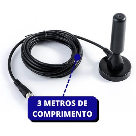 Antena de TV para TV Digital, Portátil HDTV para Interiores