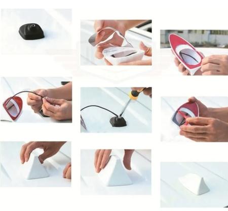 Antena Shark Tubarão Modelo Toyota Corolla 2016 Nissan Honda Jeep Volkswagens Polo - Protect-Kar Imagem de Antena Shark Tubarão Modelo Toyota Corolla 2016 Nissan Honda Jeep Volkswagens Polo