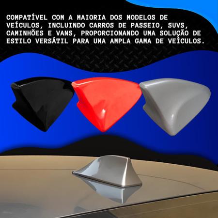 Antena Tubarao Automotiva shark carro enfeite esportiva receptiva AM FM Honda civic ford golf nissan celta peugeot fox gol vectra jetta hb20 - Cardad Imagem de Antena Tubarao Automotiva shark carro enfeite esportiva receptiva AM FM Honda civic ford golf nissan celta peugeot fox gol vectra jetta hb20