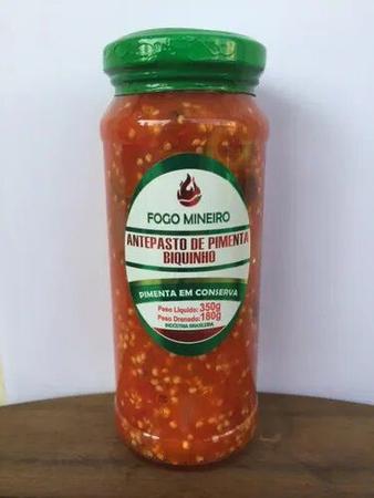 Imagem de Antepasto De Pimenta Biquinho Conserva 350g Fogo Mineiro