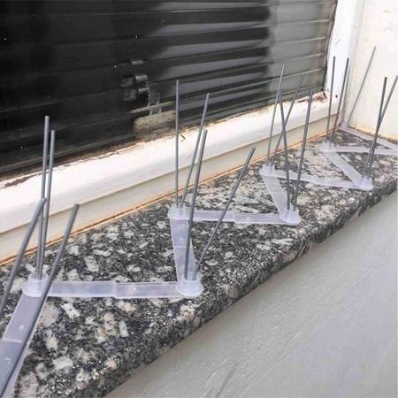 Imagem de Anti Pombos Espiculas Metal Metro Kit 20 metros + Silicone