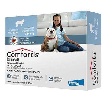 Imagem de Antipulgas Comfortis Para Cães de 18 27 kg - Elanco