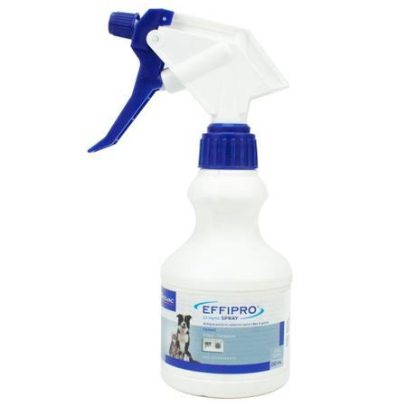 Imagem de Antipulgas e Carrapatos Virbac Effipro Spray para Cães e Gatos - 250 mL