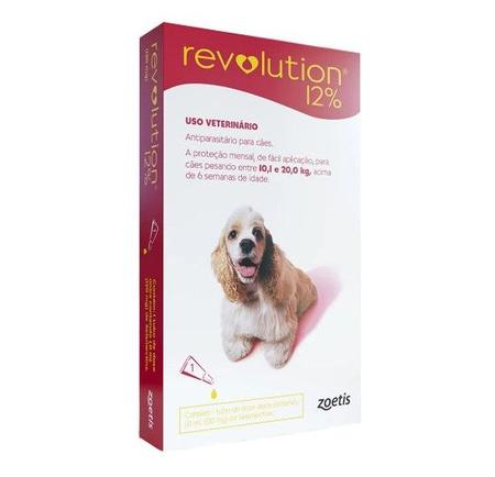 Imagem de Antipulgas Revolution Cães 10 A 20kg C/1 Pipeta