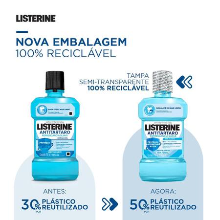 Imagem de Antisséptico Bucal Listerine Tartar Control Zero Álcool 250ml