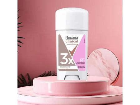 REXONA desodorante CLINICAL antitranspirante en crema para