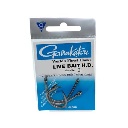 Anzol Live Bait HD 8X - Gamakatsu - Produtos para Pesca Esportiva